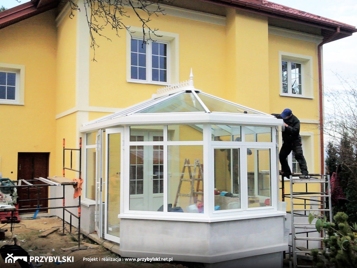 Ogród zimowy styl wiktoriański, oranżeria - zdjęcie od Przybylski Ogrody Zimowe & Konstrukcje aluminiowo-szklane - Homebook