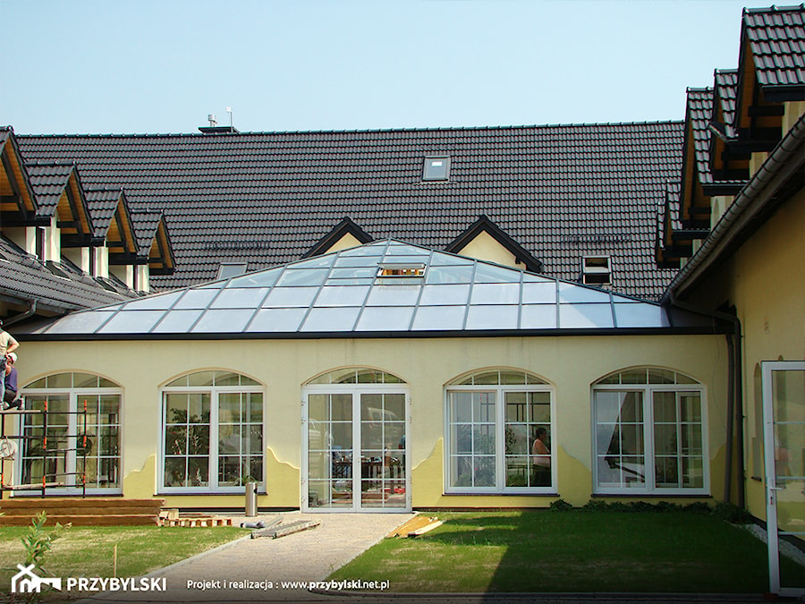 Realizacja ogrodu zimowego - zdjęcie od Przybylski Ogrody Zimowe & Konstrukcje aluminiowo-szklane