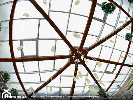Aranżacje wnętrz - Taras: Dach ogrodu zimowego - Przybylski Ogrody Zimowe & Konstrukcje aluminiowo-szklane. Przeglądaj, dodawaj i zapisuj najlepsze zdjęcia, pomysły i inspiracje designerskie. W bazie mamy już prawie milion fotografii!