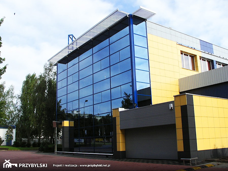 Fasada, elewacja aluminiowo-szklana - zdjęcie od Przybylski Ogrody Zimowe & Konstrukcje aluminiowo-szklane