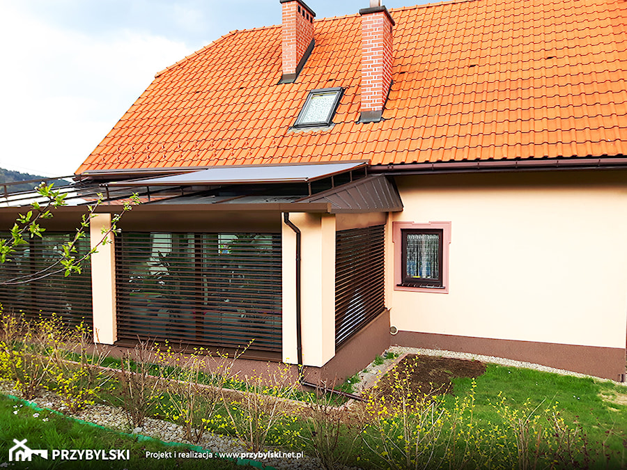 Powiększenie domu o ogród zimowy - zdjęcie od Przybylski Ogrody Zimowe & Konstrukcje aluminiowo-szklane