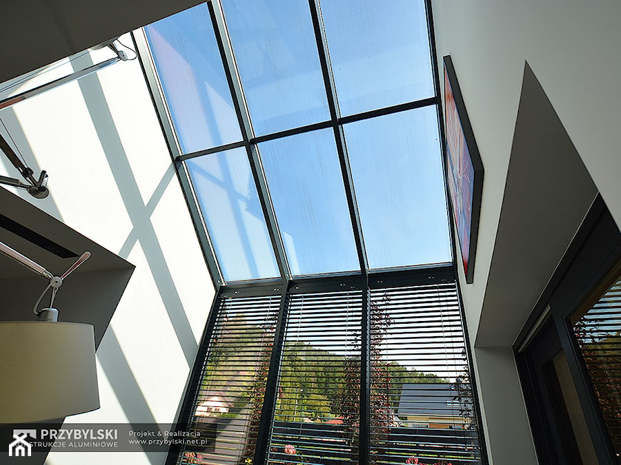 Szklany dach realizacja - zdjęcie od Przybylski Ogrody Zimowe & Konstrukcje aluminiowo-szklane