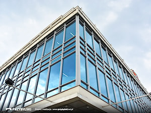 Renowacja fasady aluminiowo-szklanej - zdjęcie od Przybylski Ogrody Zimowe & Konstrukcje aluminiowo-szklane