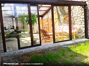 Inspiracja tarasu - ogród zimowy - zdjęcie od Przybylski Ogrody Zimowe & Konstrukcje aluminiowo-szklane