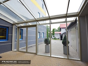 Szklane wejścia Kraków - zdjęcie od Przybylski Ogrody Zimowe & Konstrukcje aluminiowo-szklane