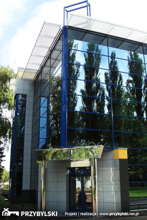 Fasada, elewacja aluminiowo-szklana - zdjęcie od Przybylski Ogrody Zimowe & Konstrukcje aluminiowo-szklane - Homebook
