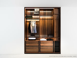 Projekt Garderoby - Garderoba, styl nowoczesny - zdjęcie od Hoski / Architekt Andrzej Chomski