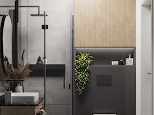 Modern Loft Bathroom - zdjęcie od Karolina Urbaniak Architektura Wnętrz