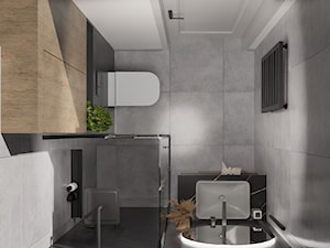 Modern Loft Bathroom - zdjęcie od Karolina Urbaniak Architektura Wnętrz