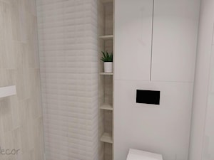 SALON + ŁAZIENKA - Łazienka, styl nowoczesny - zdjęcie od MAWI DECOR