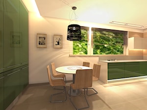 Projekt domu jednorodzinnego, kuchnia - Kuchnia, styl nowoczesny - zdjęcie od Martyna Żochowska