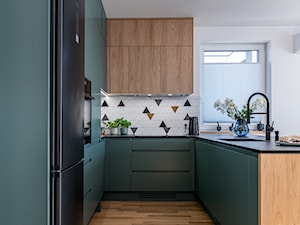 Zielono nam i przyjemnie - Kuchnia, styl nowoczesny - zdjęcie od jpkuchnie