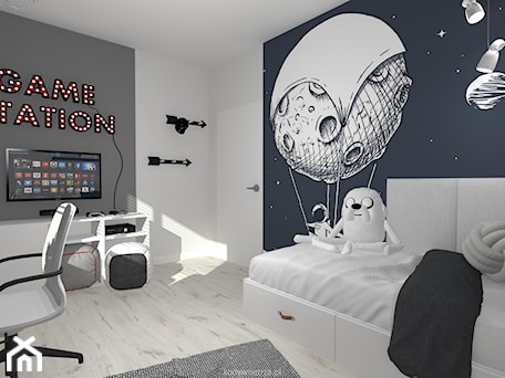 Aranżacje wnętrz - Pokój dziecka: MoonBaloon - KODY Wnętrza | projektowanie wnętrz i doradztwo. Przeglądaj, dodawaj i zapisuj najlepsze zdjęcia, pomysły i inspiracje designerskie. W bazie mamy już prawie milion fotografii!