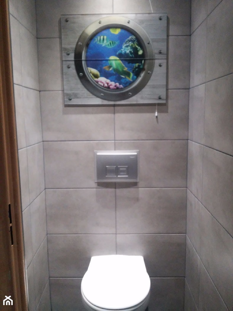 zdj.4 Osobna toaleta z dekorem ozdobnym. - zdjęcie od Sonia Urbańczyk - Homebook