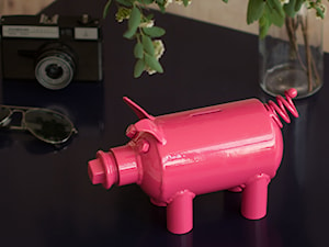 STEEL PIGGY - Salon, styl industrialny - zdjęcie od MP PROJECT