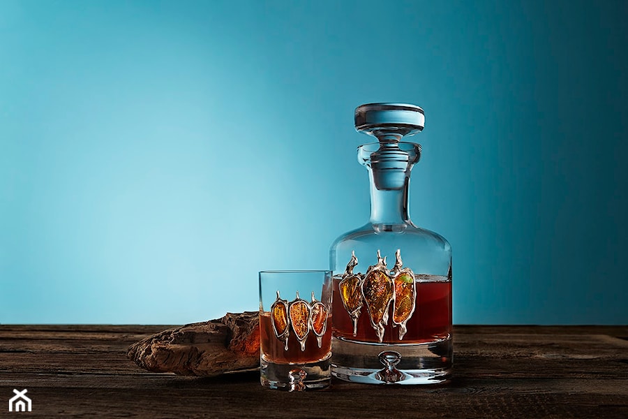 Karafka do whisky ze szklankami - zdjęcie od amberlove.pl