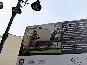 Pawilon Jozefa Czapskiego w Muzeum Narodowym w Krakowie - Projekt - zdjęcie od Betonowa.pl