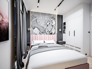 Nubium - Sypialnia, styl nowoczesny - zdjęcie od Vimko Projektowanie Wnętrz
