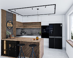 Pewter - Kuchnia, styl industrialny - zdjęcie od Vimko Projektowanie Wnętrz - Homebook