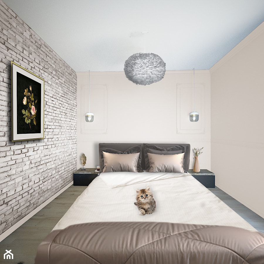 Sypialnia - Sypialnia, styl nowoczesny - zdjęcie od Vimko Projektowanie Wnętrz