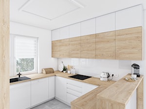Endgrain Oak - Kuchnia, styl nowoczesny - zdjęcie od Vimko Projektowanie Wnętrz