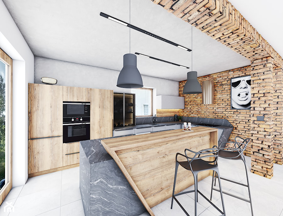 Satinato - Kuchnia, styl industrialny - zdjęcie od Vimko Projektowanie Wnętrz
