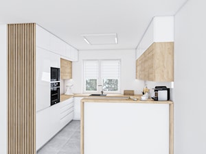 Endgrain Oak - Kuchnia, styl nowoczesny - zdjęcie od Vimko Projektowanie Wnętrz