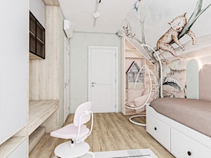 Pink Cheetah - Pokój dziecka, styl nowoczesny - zdjęcie od Vimko Projektowanie Wnętrz