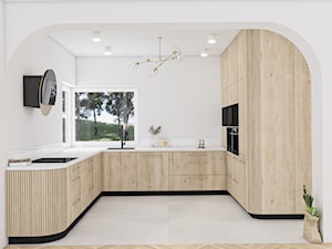 ECLIPSE BEIGE - Kuchnia, styl nowoczesny - zdjęcie od Vimko Projektowanie Wnętrz