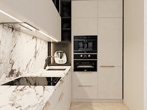 Ecru Black - Kuchnia, styl glamour - zdjęcie od Vimko Projektowanie Wnętrz