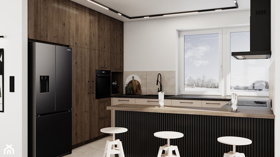 Davos - Kuchnia, styl industrialny - zdjęcie od Vimko Projektowanie Wnętrz