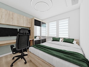 Green Craft - Sypialnia, styl nowoczesny - zdjęcie od Vimko Projektowanie Wnętrz
