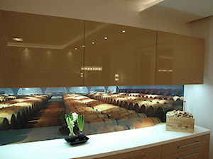 zabudowa meblowa do jadalni jadalni - zdjęcie od SLS Meble- kuchnie, meble na wymiar