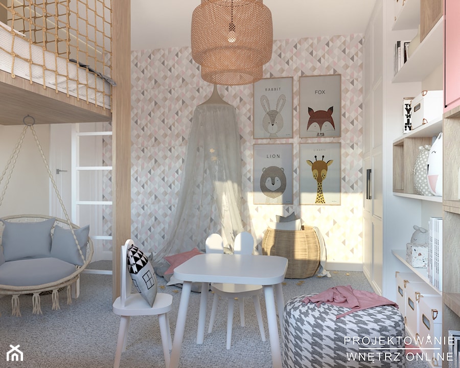 Przytulny pokój dziecięcy - zdjęcie od Projektowanie Wnetrz Online