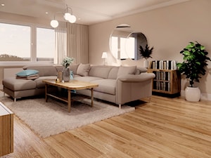 Pokój dzienny IKEA - zdjęcie od Projektowanie Wnetrz Online