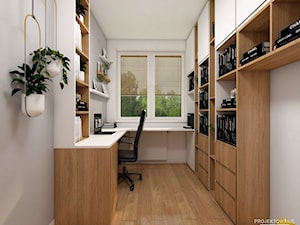 Aranżacja mieszkania w stylu nowoczesnym - zdjęcie od Projektowanie Wnetrz Online
