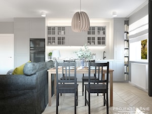 Skandynawski salon IKEA - zdjęcie od Projektowanie Wnetrz Online
