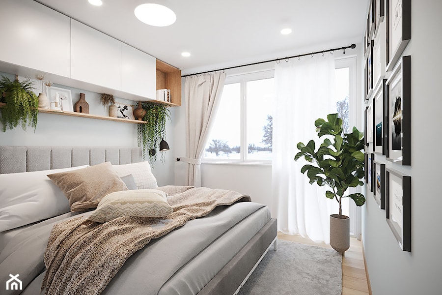 Aranżacja mieszkania w kamienicy - Sypialnia, styl tradycyjny - zdjęcie od Projektowanie Wnetrz Online
