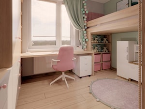 Pokój dziecka projekt - zdjęcie od Projektowanie Wnetrz Online