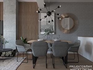 Nowoczesny design w salonie - zdjęcie od Projektowanie Wnetrz Online