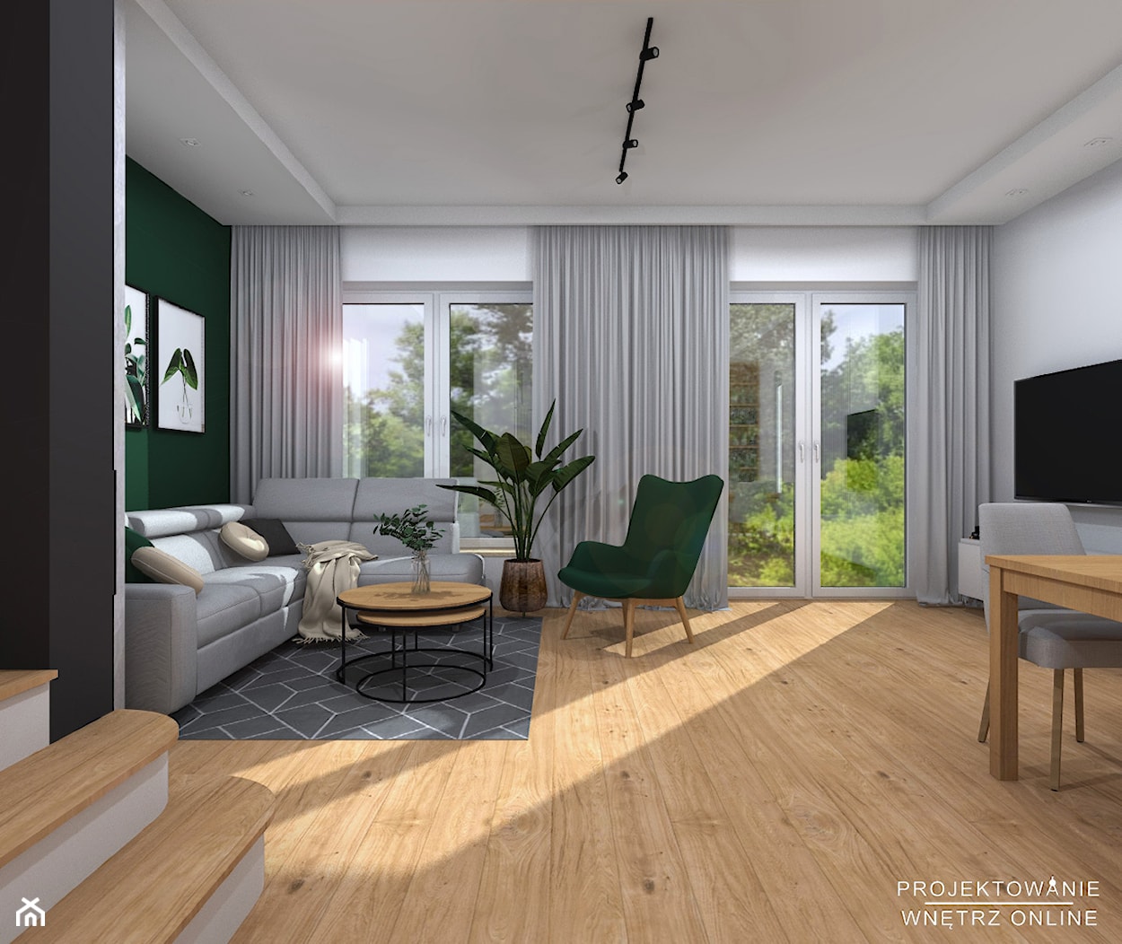 Projekt domu styl skandynawski - zdjęcie od Projektowanie Wnetrz Online - Homebook