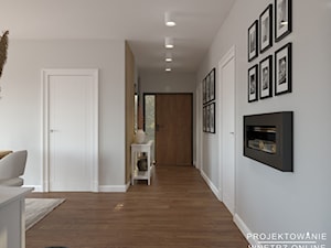 Projekt domu - Hol / przedpokój, styl nowoczesny - zdjęcie od Projektowanie Wnetrz Online