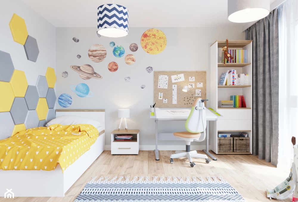Pokój dla pięciolatka - zdjęcie od Projektowanie Wnetrz Online - Homebook