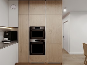Mieszkanie 47m2 w minimalistycznym stylu - Kuchnia, styl nowoczesny - zdjęcie od Projektowanie Wnetrz Online