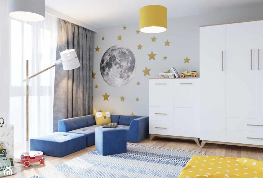 Pokój dla pięciolatka - zdjęcie od Projektowanie Wnetrz Online - Homebook