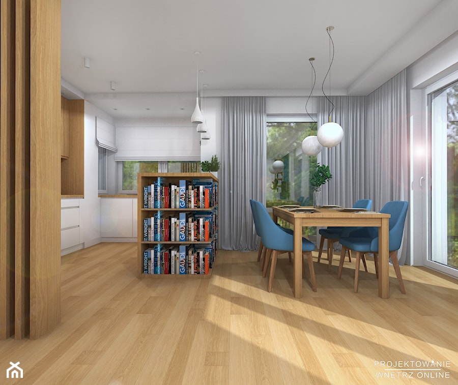 Dom w nowoczesnym stylu projekt - zdjęcie od Projektowanie Wnetrz Online