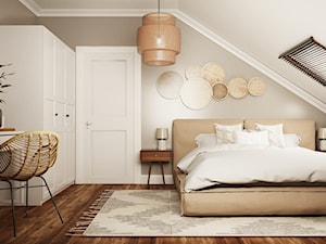 Projekt domu - Sypialnia, styl nowoczesny - zdjęcie od Projektowanie Wnetrz Online