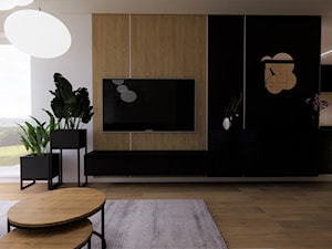 Aranżacja mieszkania 51 m2 - zdjęcie od Projektowanie Wnetrz Online