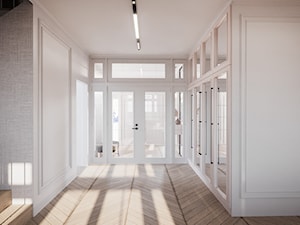 Aranżacja wnętrza domu w stylu glamour - Hol / przedpokój, styl glamour - zdjęcie od Projektowanie Wnetrz Online