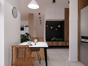 Nowoczesne mieszkanie stylowa aranżacja - zdjęcie od Projektowanie Wnetrz Online